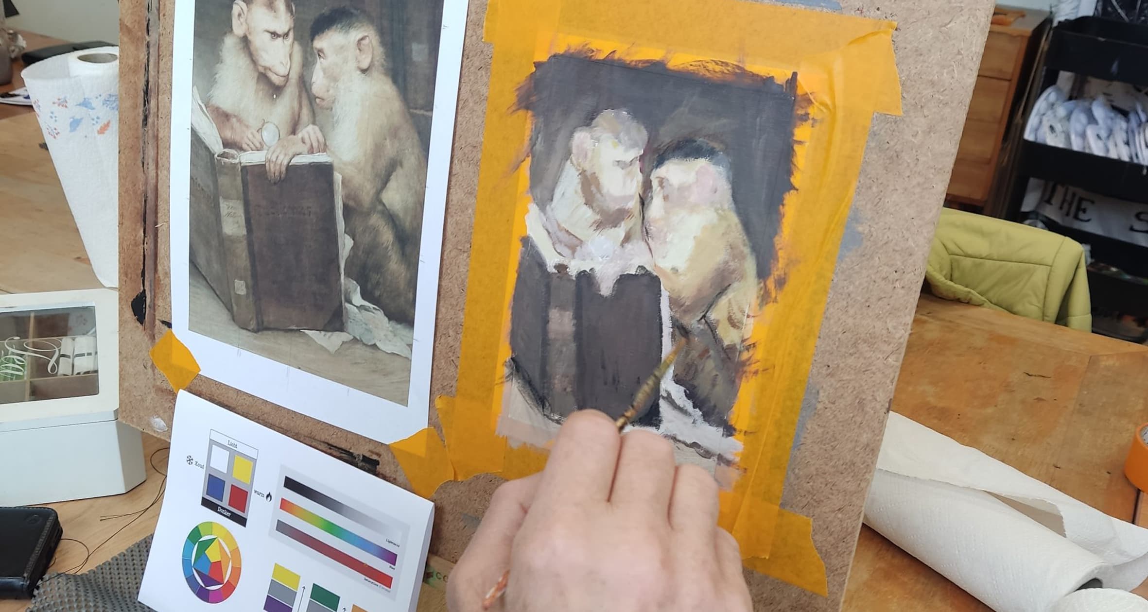 Galerij afbeelding 8 van de schilderschool